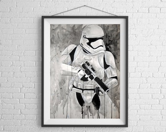 Stormtrooper Artwork Print