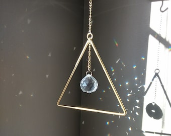 CUSTOM Triangle Suncatcher