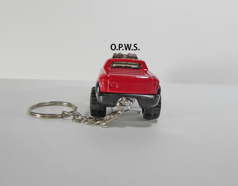 Off Duty Pickup Keychain 4x4 Pickup Keychain Pickup Keychain Hot Wheels Keychain.