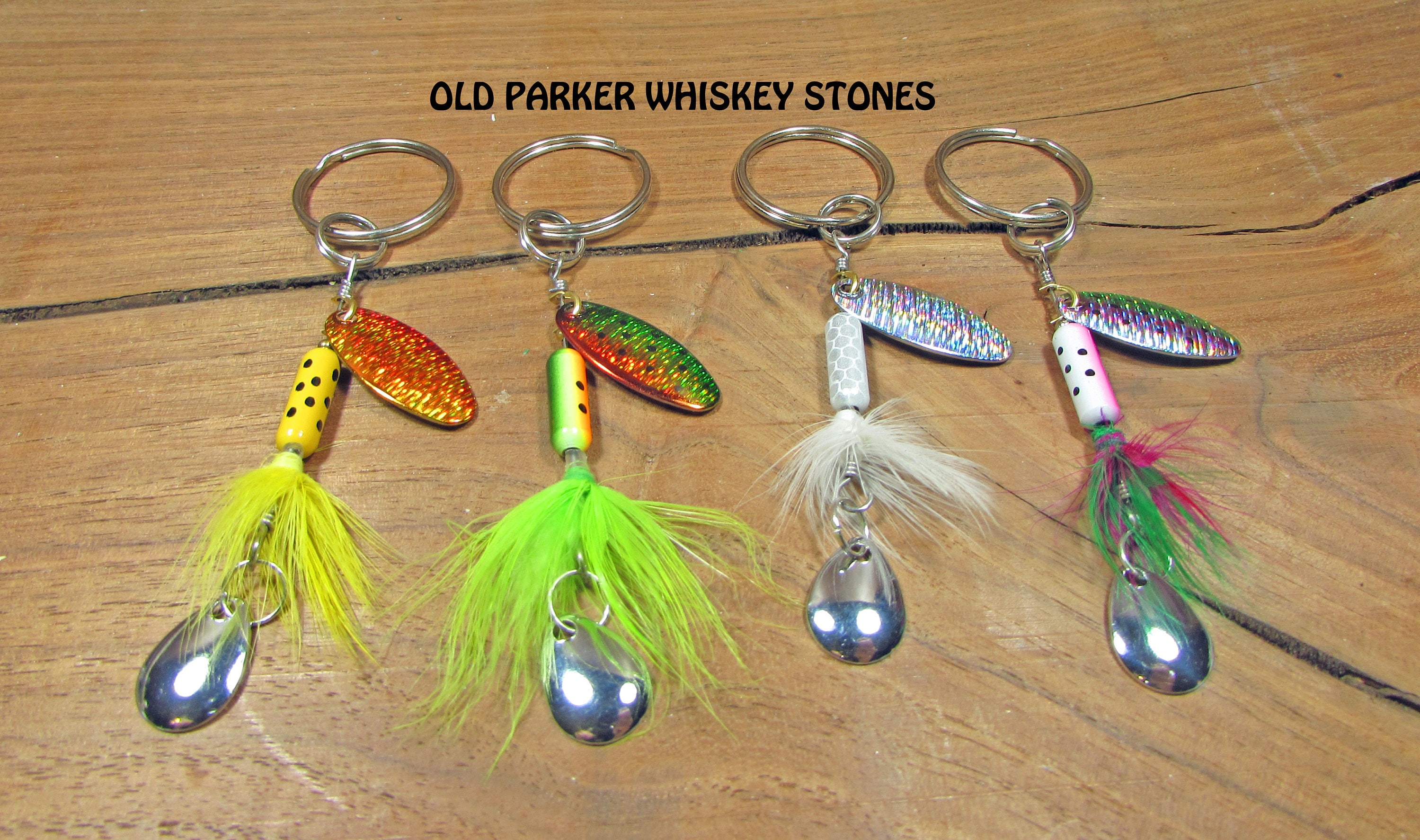 Fishing Lures Made Into Keychains. Spinning Lure Keychains. Etsy