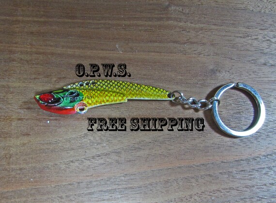 fishing lure keychain