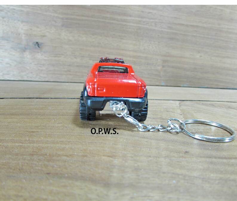 Off Duty Pickup Keychain 4x4 Pickup Keychain Pickup Keychain Hot Wheels Keychain.