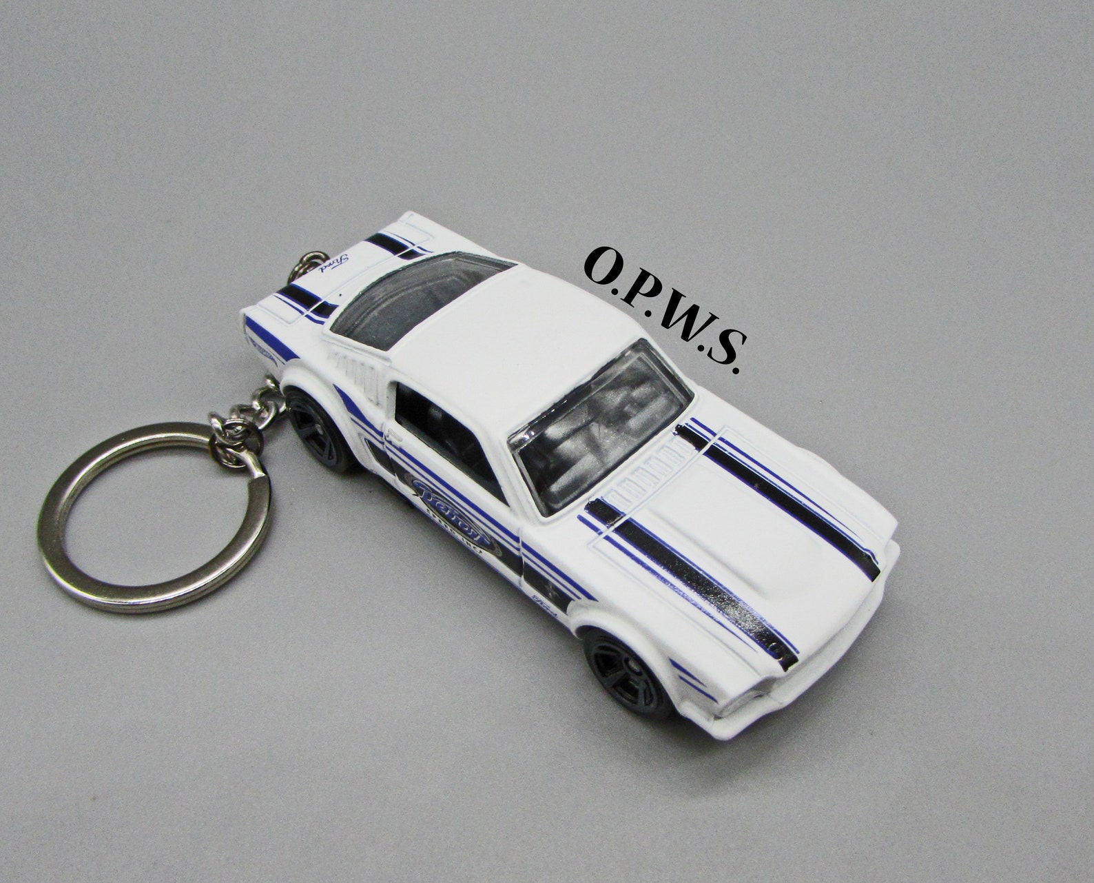 1965 Mustang Fastback Keychain Mustang Keychain Ford Etsy