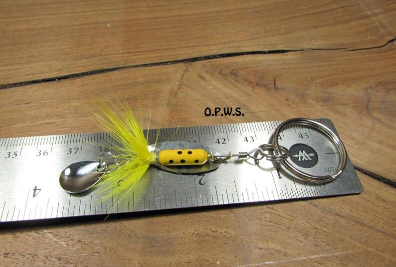 Fishing Lures made into Keychains. Spinning Lure Keychains. Etsy