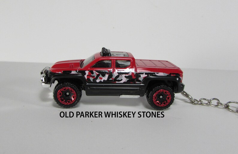 Off Duty Pickup Keychain 4x4 Pickup Keychain Pickup Keychain Hot Wheels Keychain.