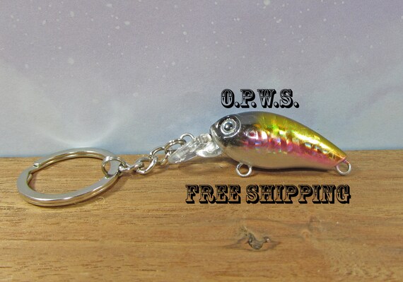 fishing lure keychain