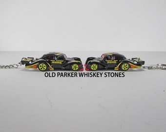 Volkswagen Fafer Racer Keychain. Volkswagen Keychain, VW Keychain, Toy Car Keychain