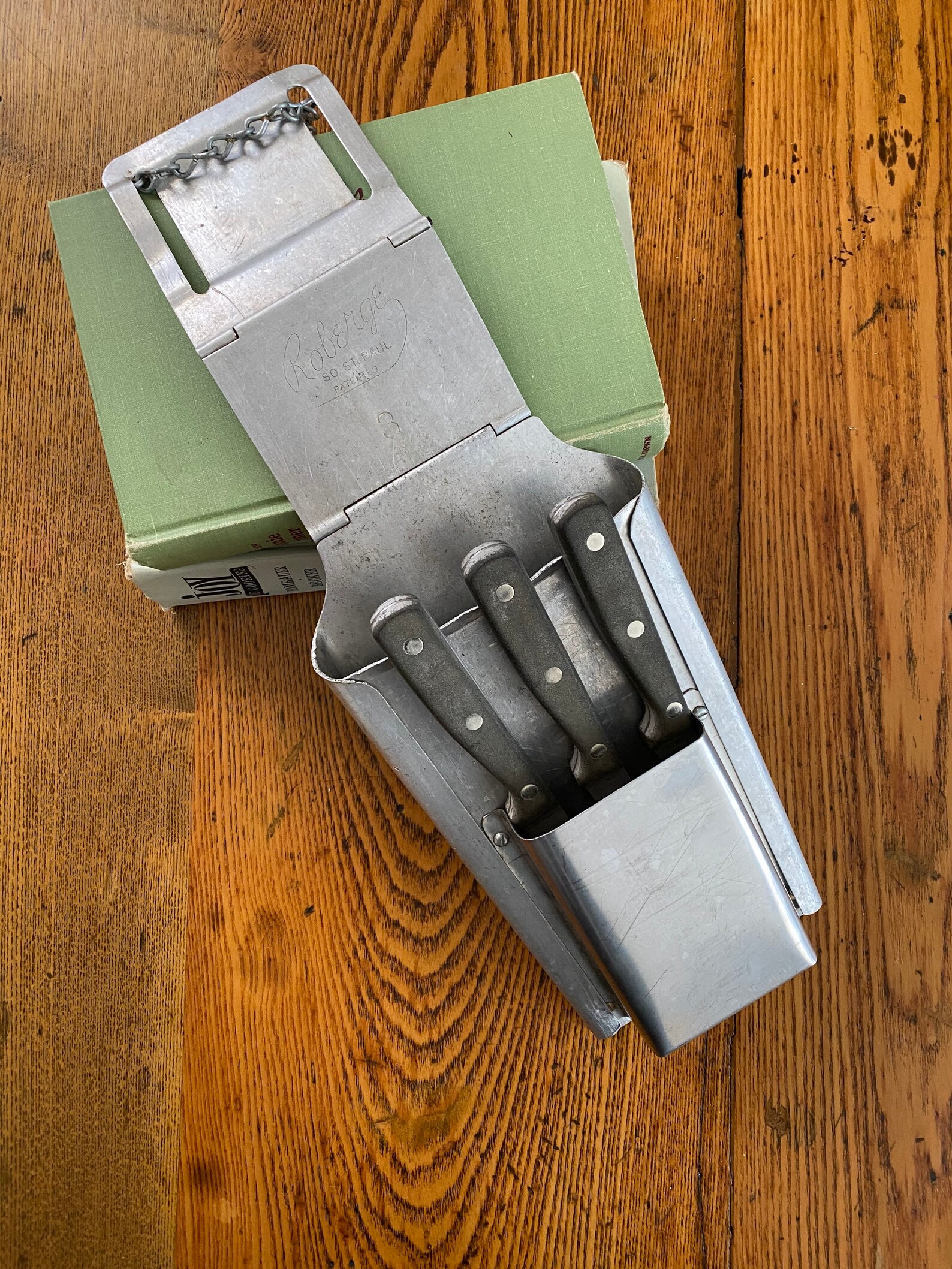 Vintage Knife Scabbard Roberge Rare Butcher Knife Sheath Etsy