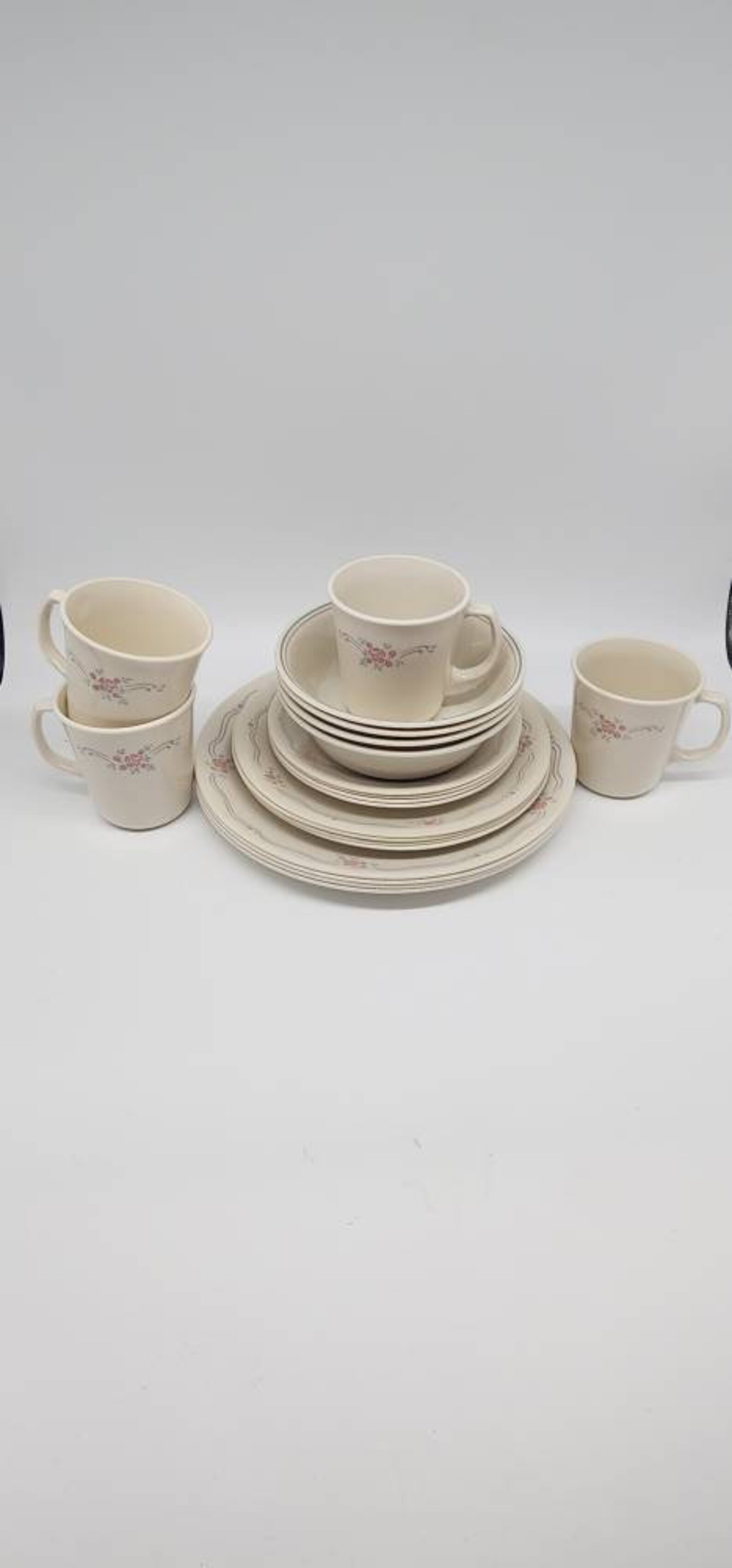 Corelle 20pc English Breakfast Dinnerware Set Etsy