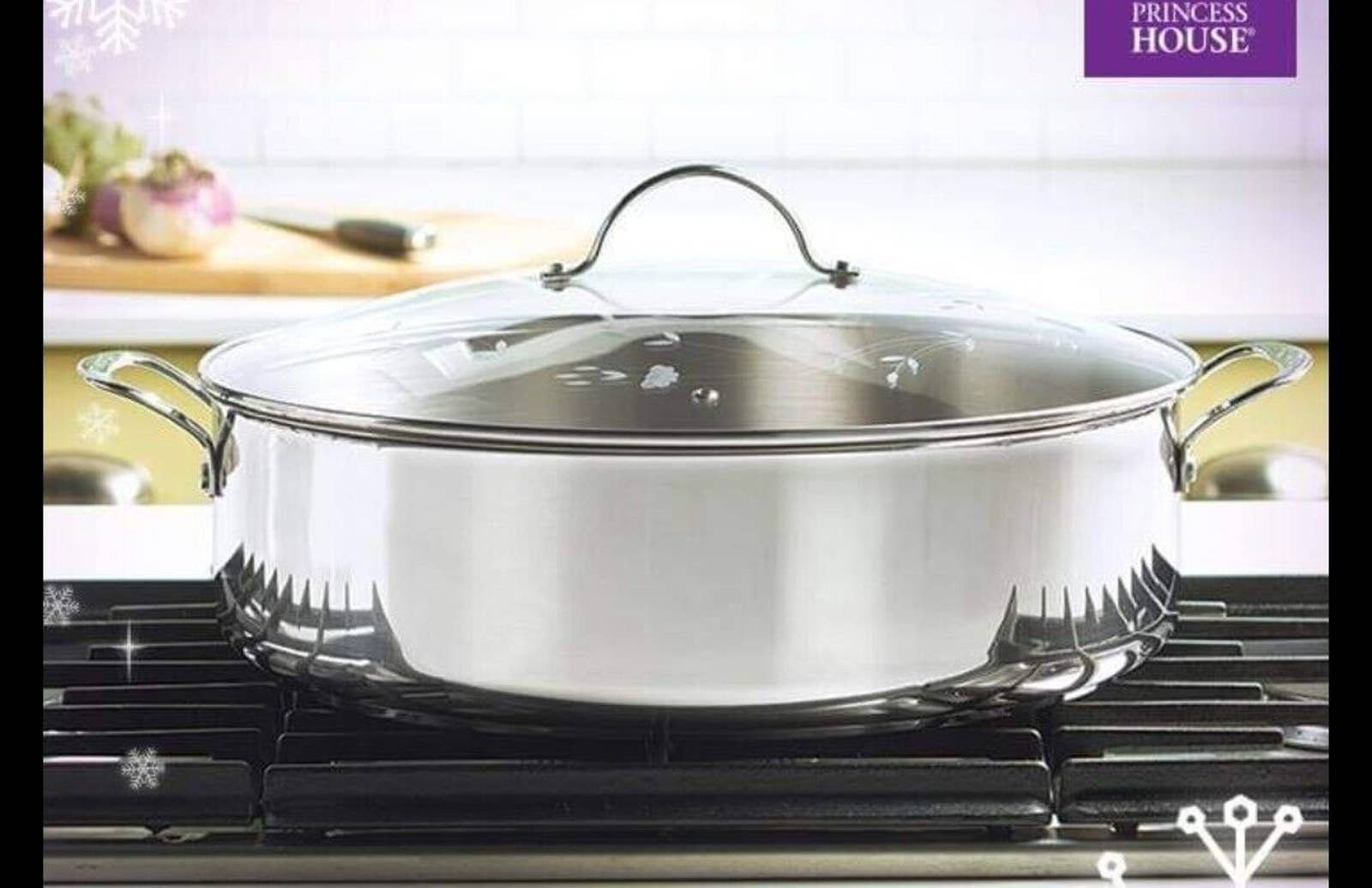 Princess House Heritage Stainless Classic 25-Qt. Stockpot w
