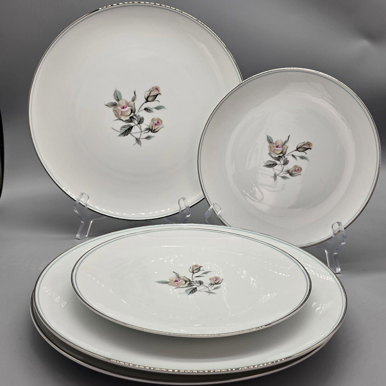 Noritake Margot 5605 Dinner Plates-3 Salad Plates-2 1960's - Etsy