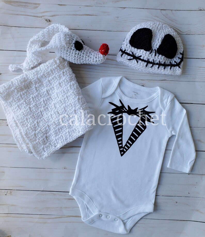 Nightmare Before Christmas Jack Skellington Onesie Baby Etsy Nightmare Before Christmas Onesie