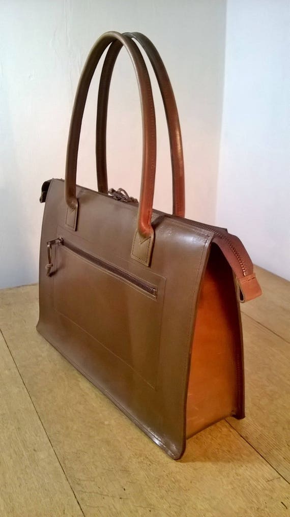 ladies leather laptop bag