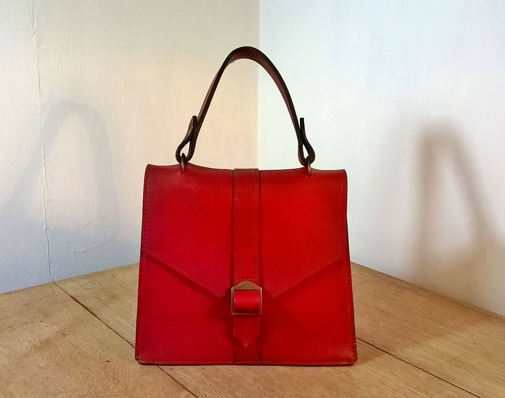 small red handbags uk