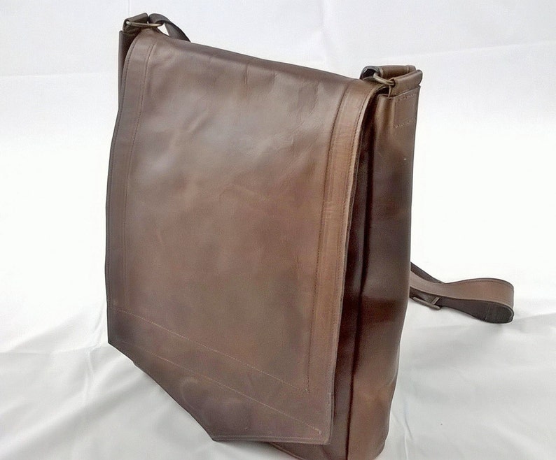 premium leather messenger bags