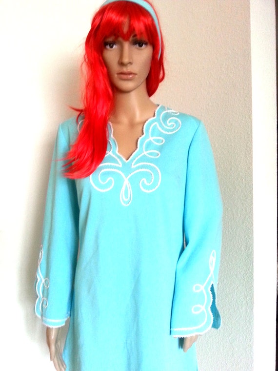 Vintage 1960's Sears Fashions Hippie Medieval Rena