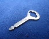 Original Vintage French Authentic Vintage SINGER SIMANCO 96507 Key for Sewing Machine Table Bentwood Case
