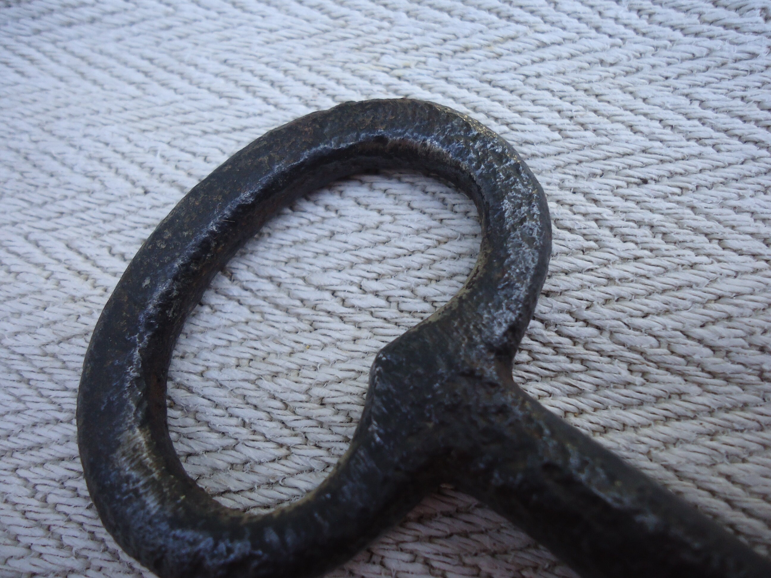 Key Antique Hand Wrought Cast Iron Key 18th Century Large Etsy