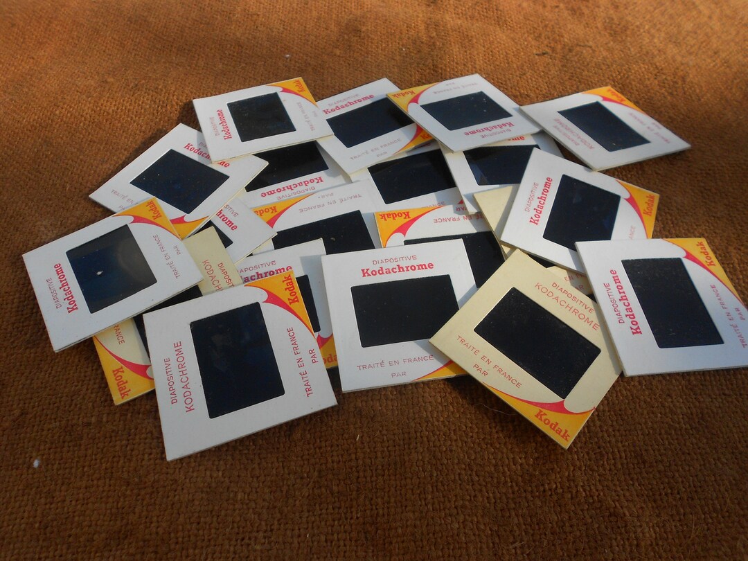 Kodak Slides 20 X Vintage Kodachrome, Kodak 35 Mm Slides, Transparencys