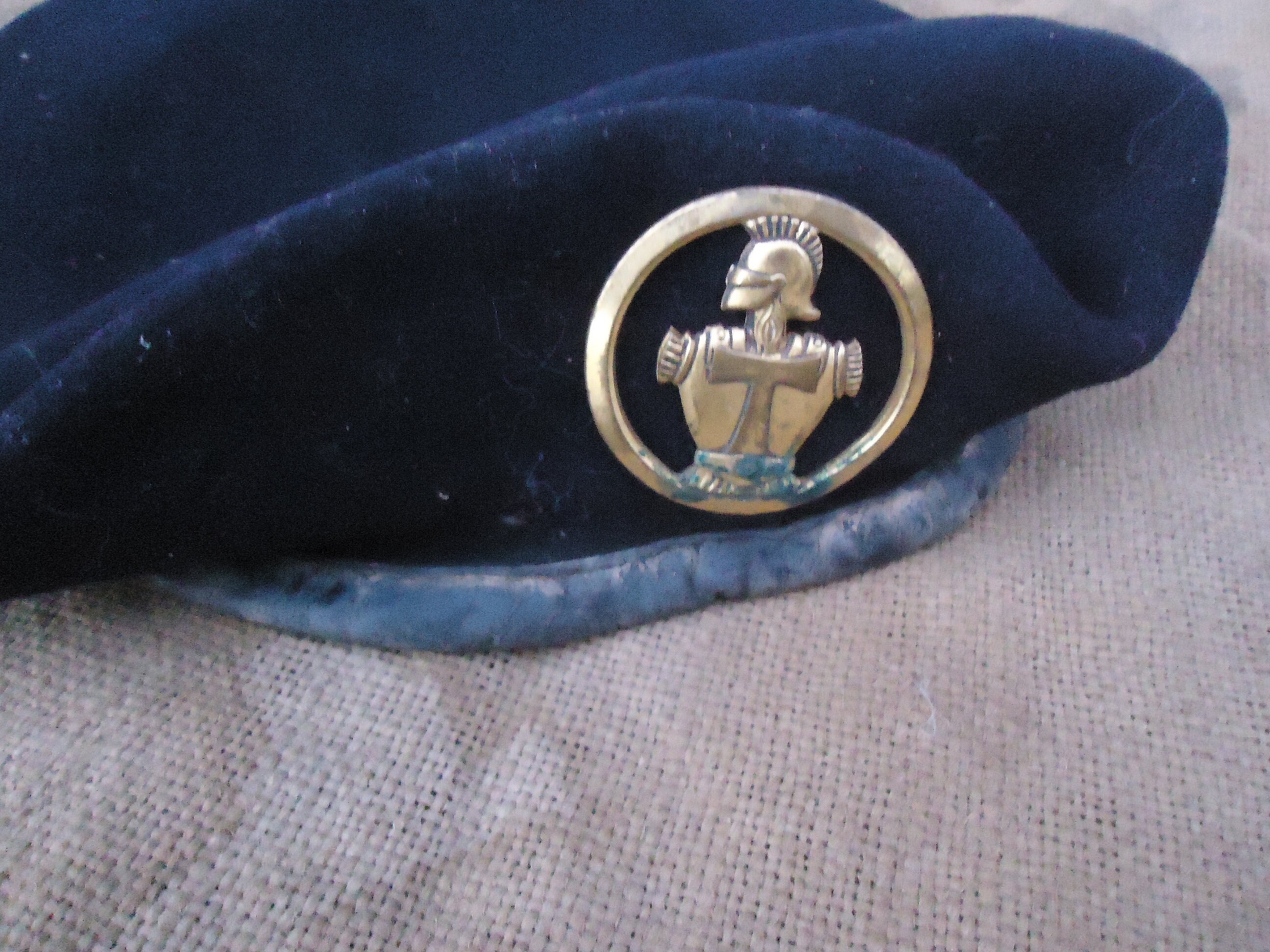 Beret WW2 Real French Army Vintage 