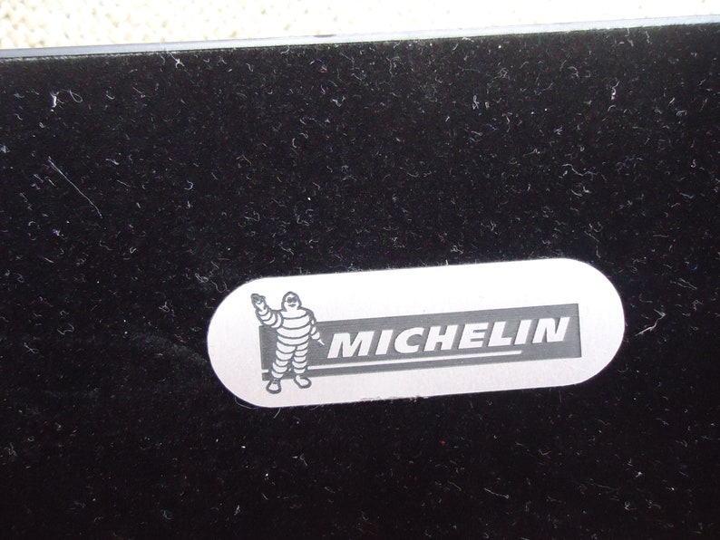 Pair of Ballpoint Pens Original French Vintage PIERRE CARDIN Pens in its Original Box MICHELIN Advertising Pens from Paris Designer France