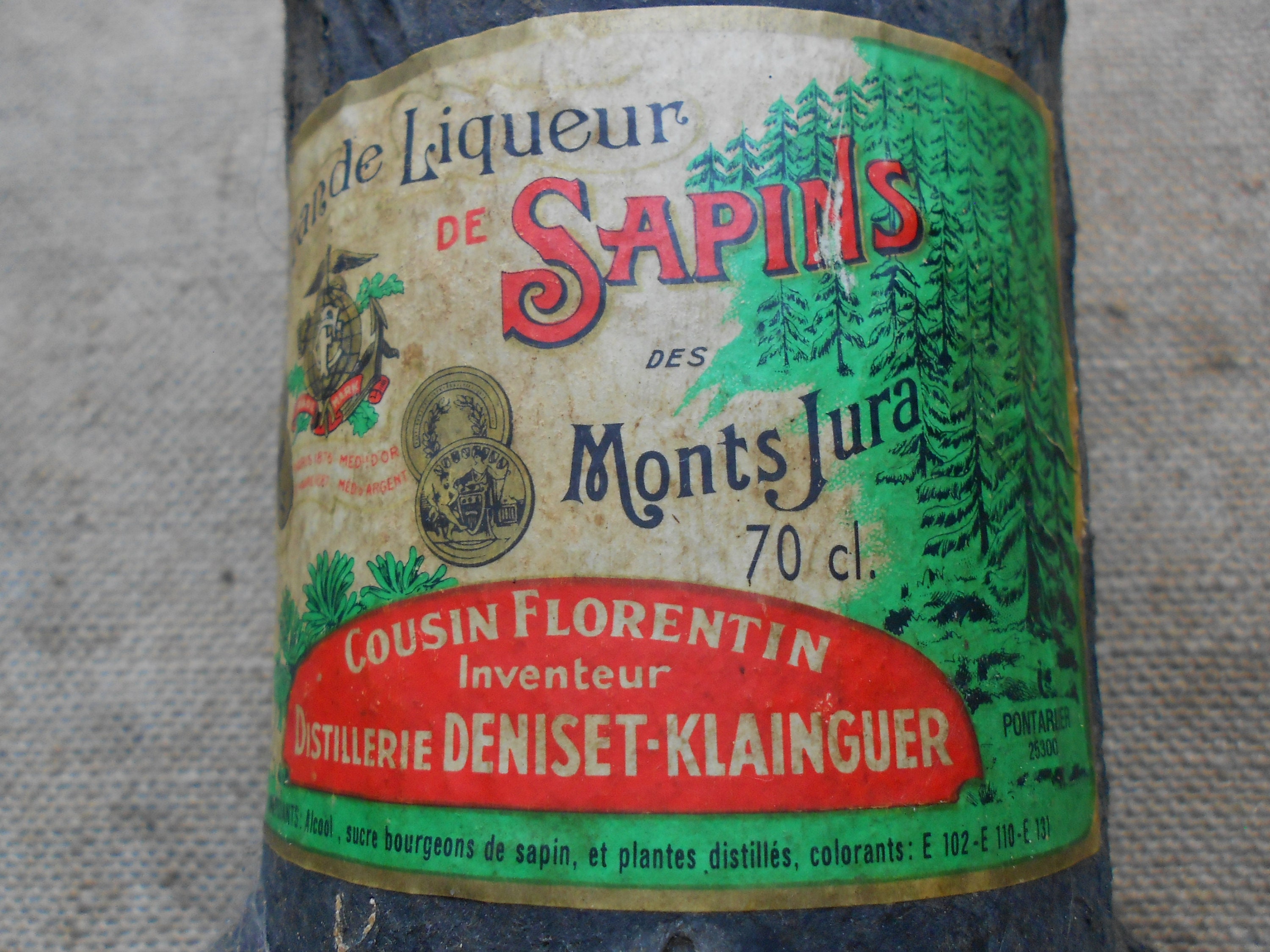 Liqueur sapin à Le Tholy ✓ - Click & Collect - Locappy Vosges