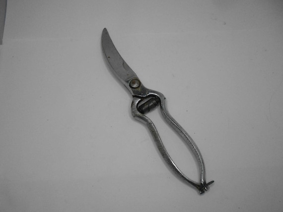 Vintage French Original Butchers Meat Scissors Poultry Scissors Kitchen  Decoration Farmhouse Kitchen Essentials Made in Nogent France 