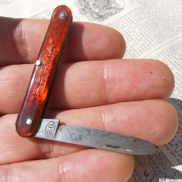 Bakelite Pocket Knife Etsy