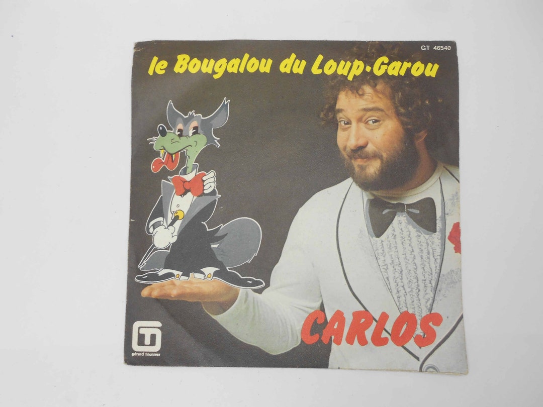 La Bougalou Du Loupgarou by Carlos 45 Single Classic Childrens Comic