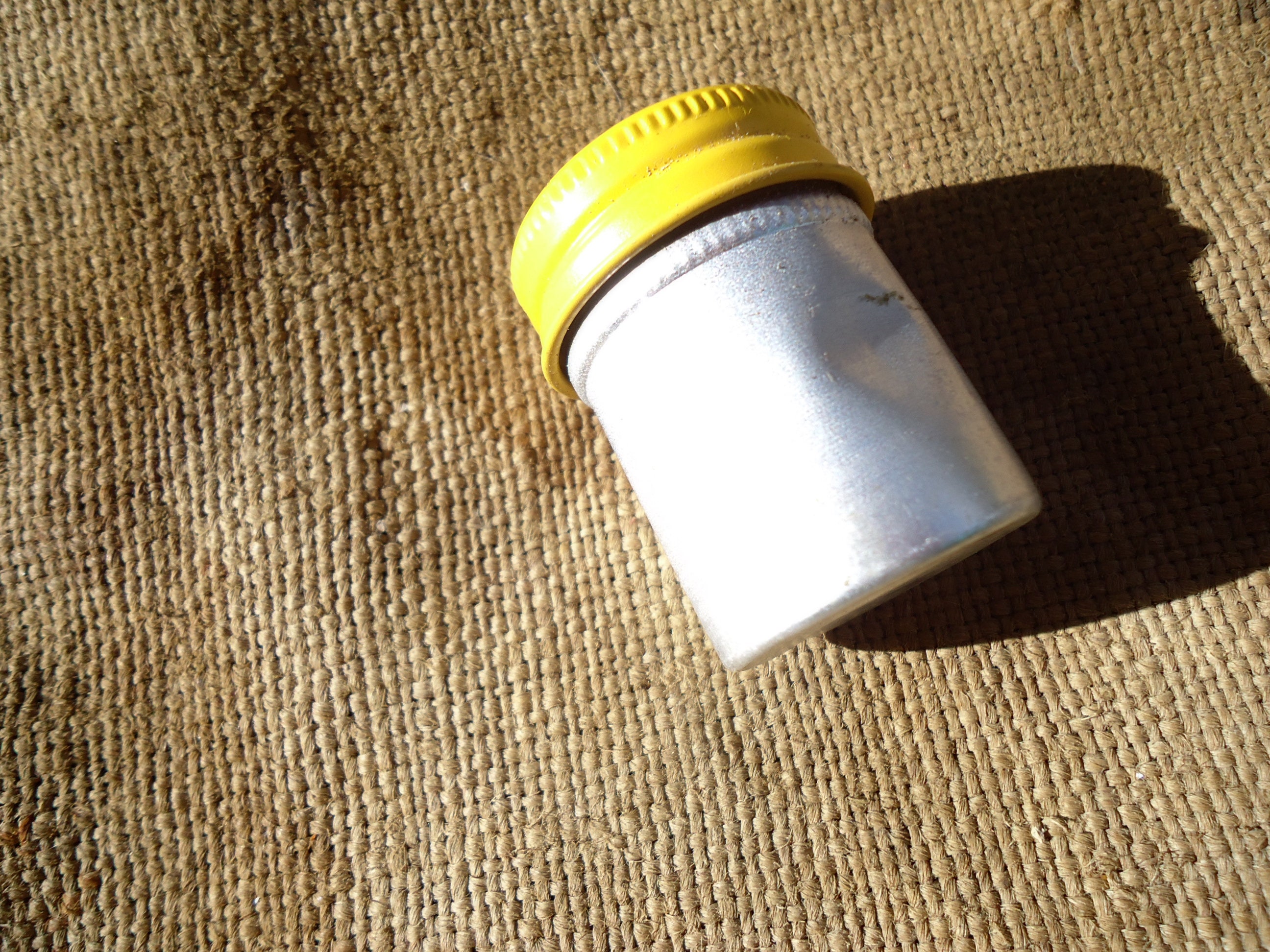 Kodak Film Tin Vintage Français Aluminium 36 Frame 35mm Container 1960S Iconic Colour