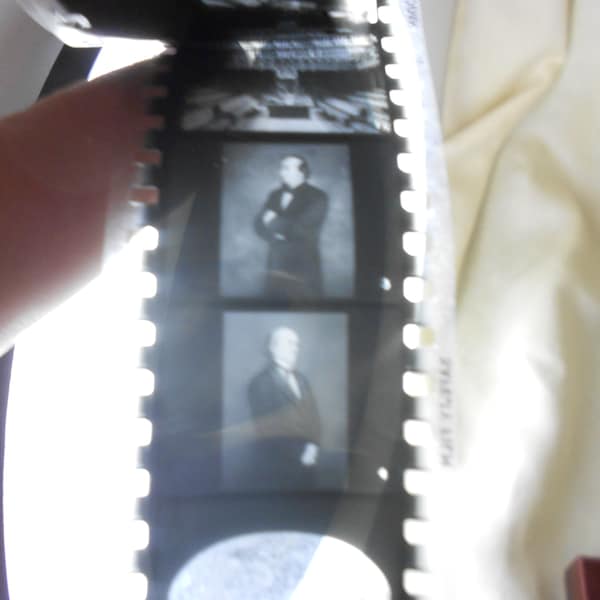 Vintage French Film Strip in Original Box  "Editions Nouvelles"  First World War Era  Classroom Filmstrip Vintage French 35mm Film 1950s