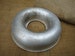 Ring Cake Pan or Tin Mould Unusual Aluminum Vintage French 9 inch or 23 cm Diameter Decorative Kitchen Utensil 