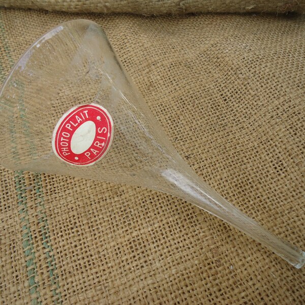 Glass Funnel Etsy
