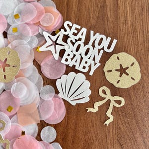 Coastal Confetti: Sea You Soon baby baby shower image 4