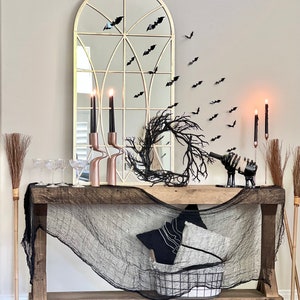 Halloween Black Bats for wall decor halloween party modern halloween home decor 3D bat wall decor