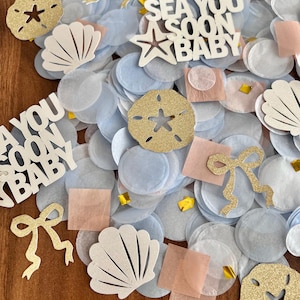 Coastal Confetti: Sea You Soon baby baby shower image 7