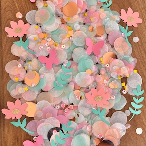 Wildflower Confetti: Pastel Party Decor, Floral Baby Shower