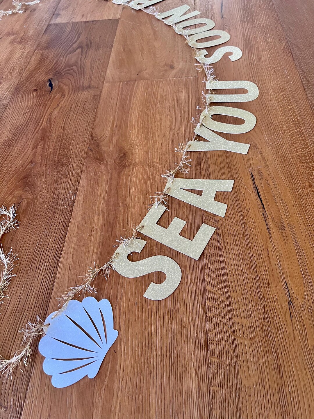 Coastal Sea You Soon Baby Banner Baby Shower - Etsy