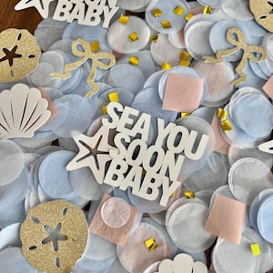 Coastal Confetti: Sea You Soon baby baby shower image 5
