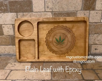 Time for 420!! Rolling Tray - Custom
