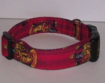 gryffindor dog collar