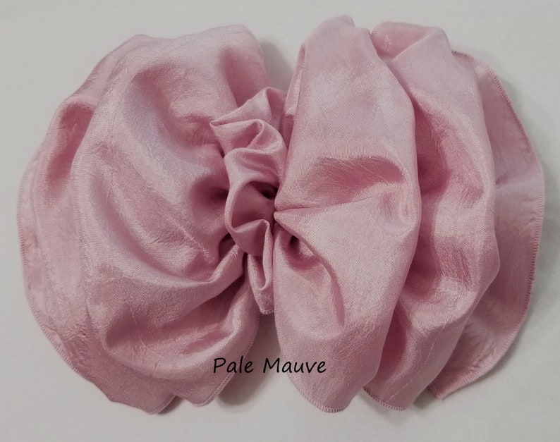 Women's/Ladies' Large Silkessence Fabric Hair Bow Made To Order in Fashion Colors image 4