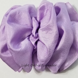 Women's/Ladies' Large Silkessence Fabric Hair Bow Made To Order in Fashion Colors image 2