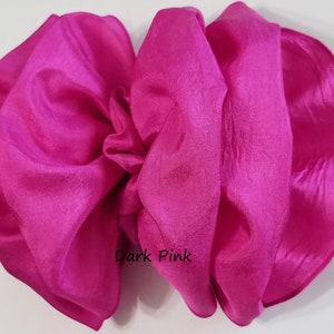 Women's/Ladies' Large Silkessence Fabric Hair Bow - Made To Order in Fashion Colors