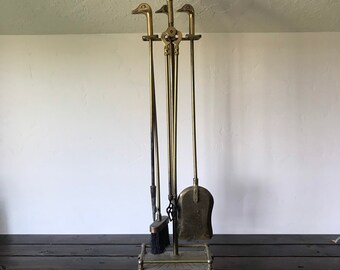 Duck Fireplace Tools Etsy