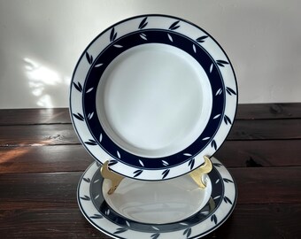Dansk Concerto, Allegro Blue, 10.76 Inch Dinner or Chop Plate Made