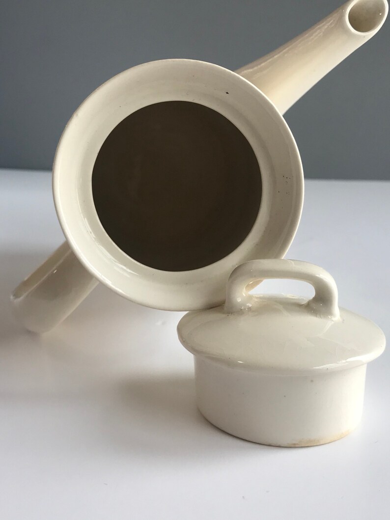 Mid Century Vera Neumann Forbidden Fruit by Island Worcester Coffee Tea Pot Vintage Modern Vera Neumann Island Worcester Coffee Pot