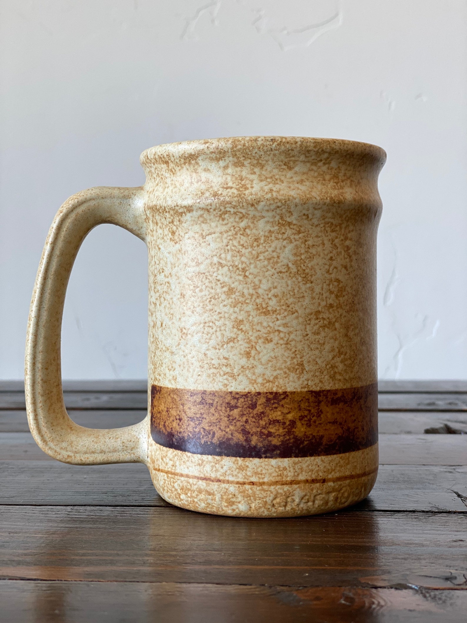 Vintage Pottery Craft USA Beer 5 Cents Mug Vintage Pottery Etsy