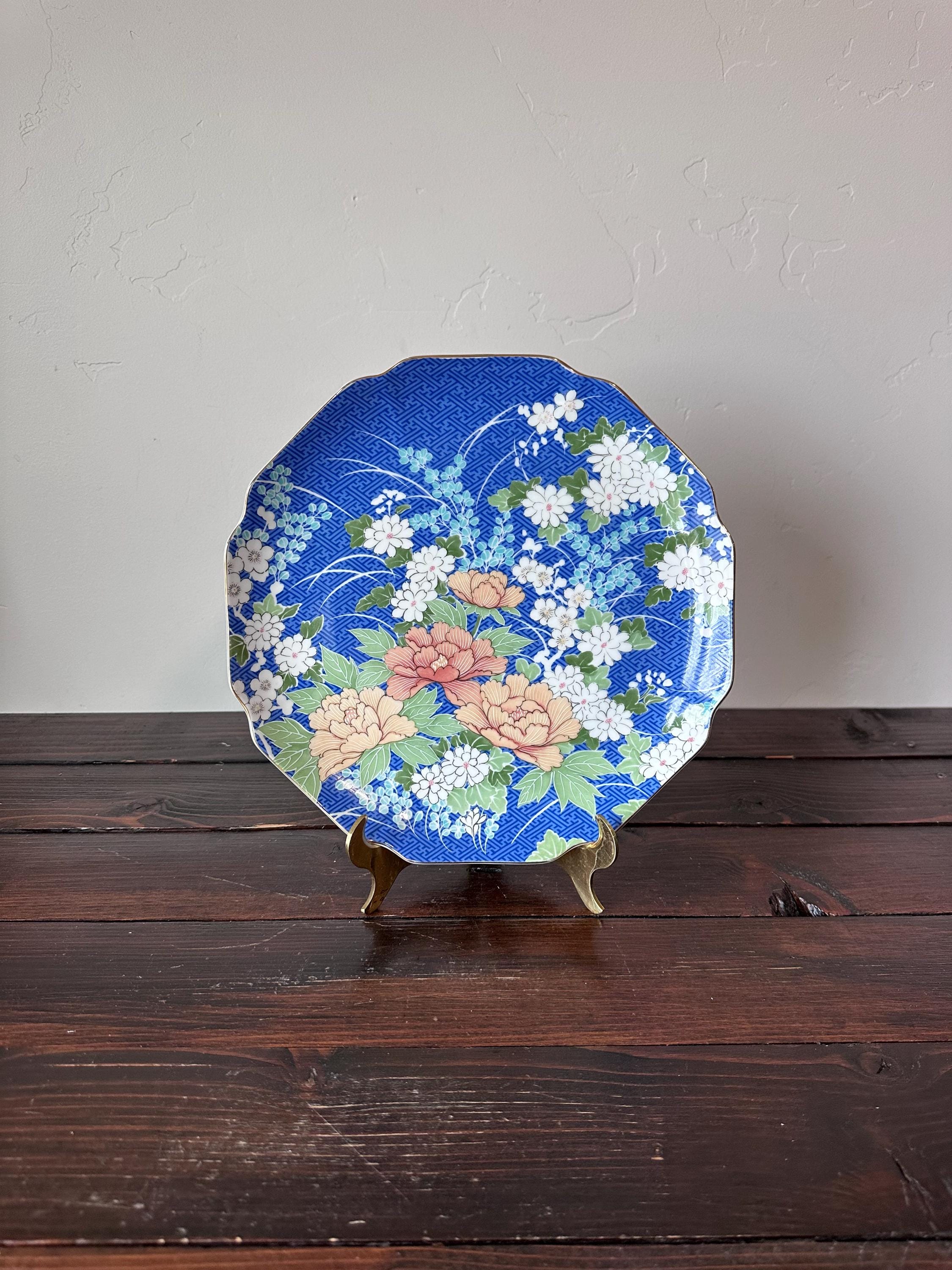 Takahashi Blue Plates - Etsy Takahashi Blue Plates - Etsy