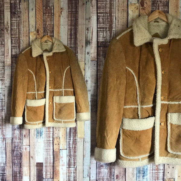 Vintage Suede Coat - Etsy